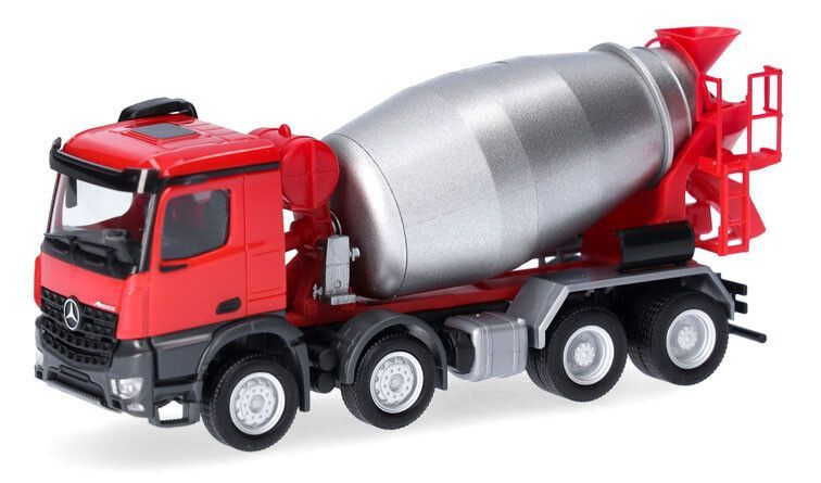 Mercedes Benz Arocs M Betonmixer 4a, rood/grijs