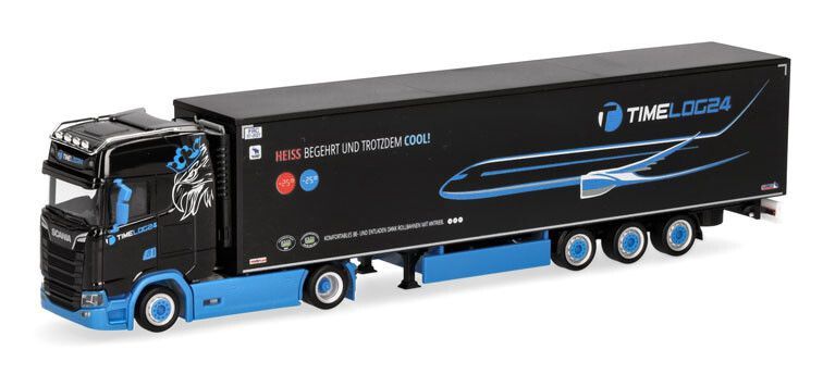 Scania CS 20 HD koeltrailer timelog24