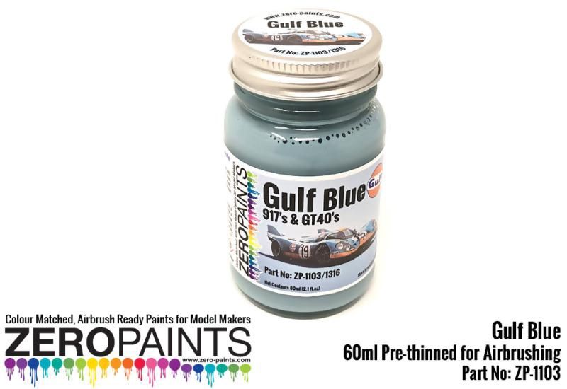 Gulf Blue Paint for 917&#39;s and GT40&#39;s etc 60ml