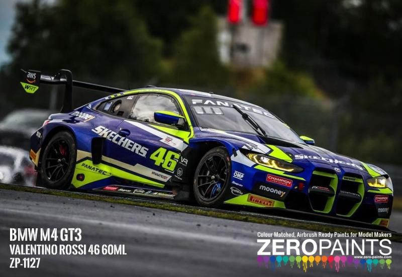 BMW M4 GT3 GT Valentino Rossi #46 Blue 30ml