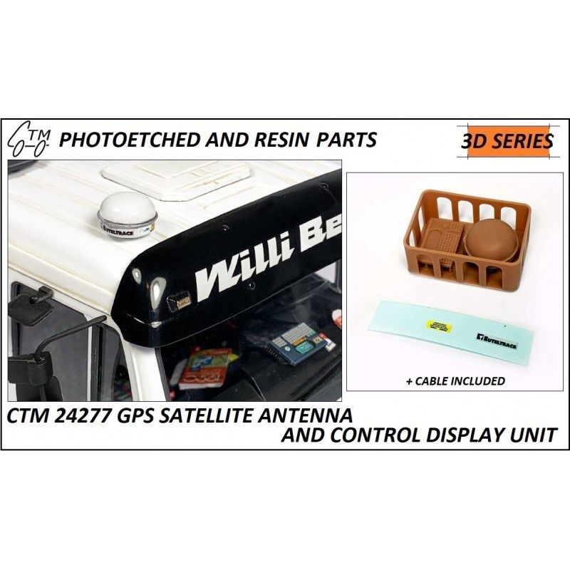 CTM 24277 GPS Satelite antenna and control display unit
