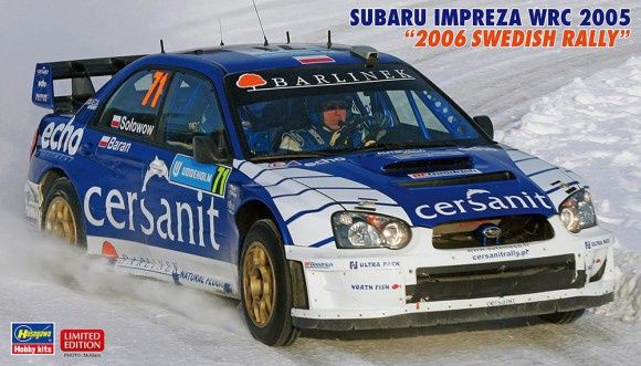 SUBARU IMPREZA WRC 2005 "200 SWEDISH RALLY"
