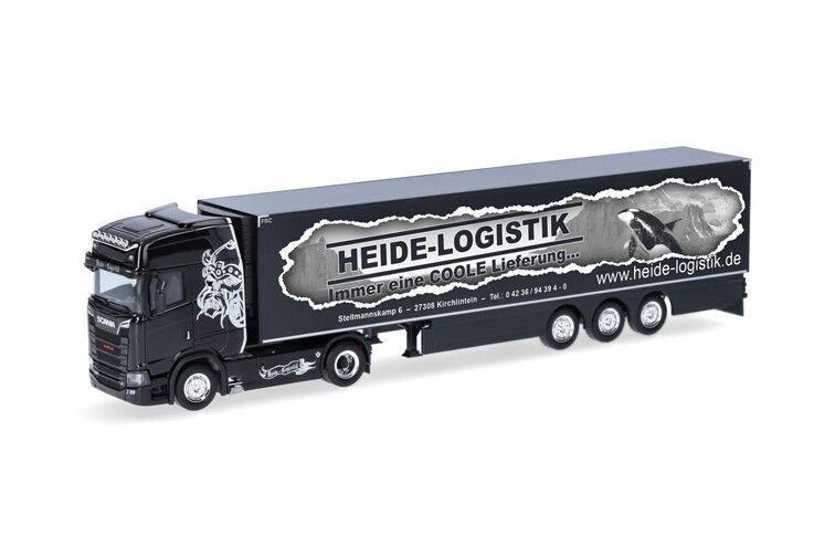 Scania CS 20 HD koeltrailer Heide Logistik