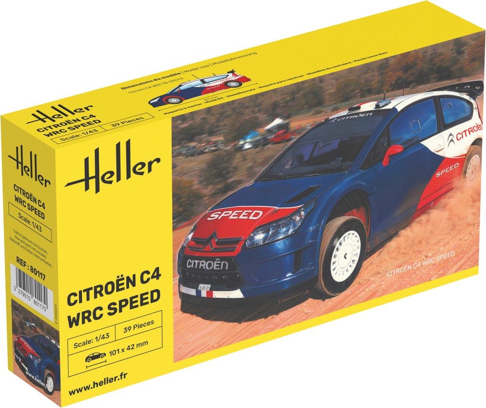 1/43 Citroën c4 wrc speed