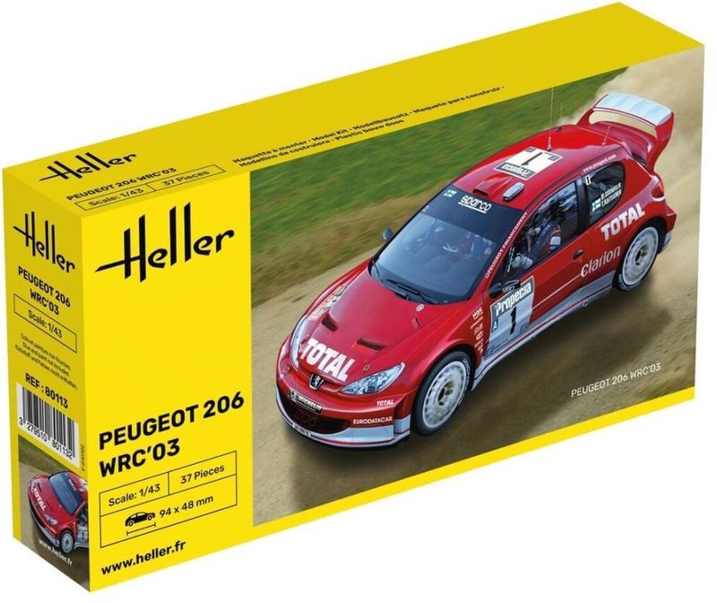 Peugeot 206 WRC&#39;03 1/43
