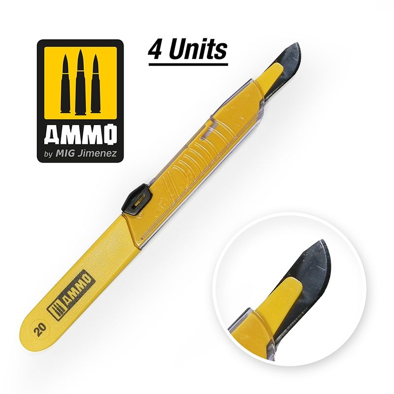 Protective blade curved large ammo 8699