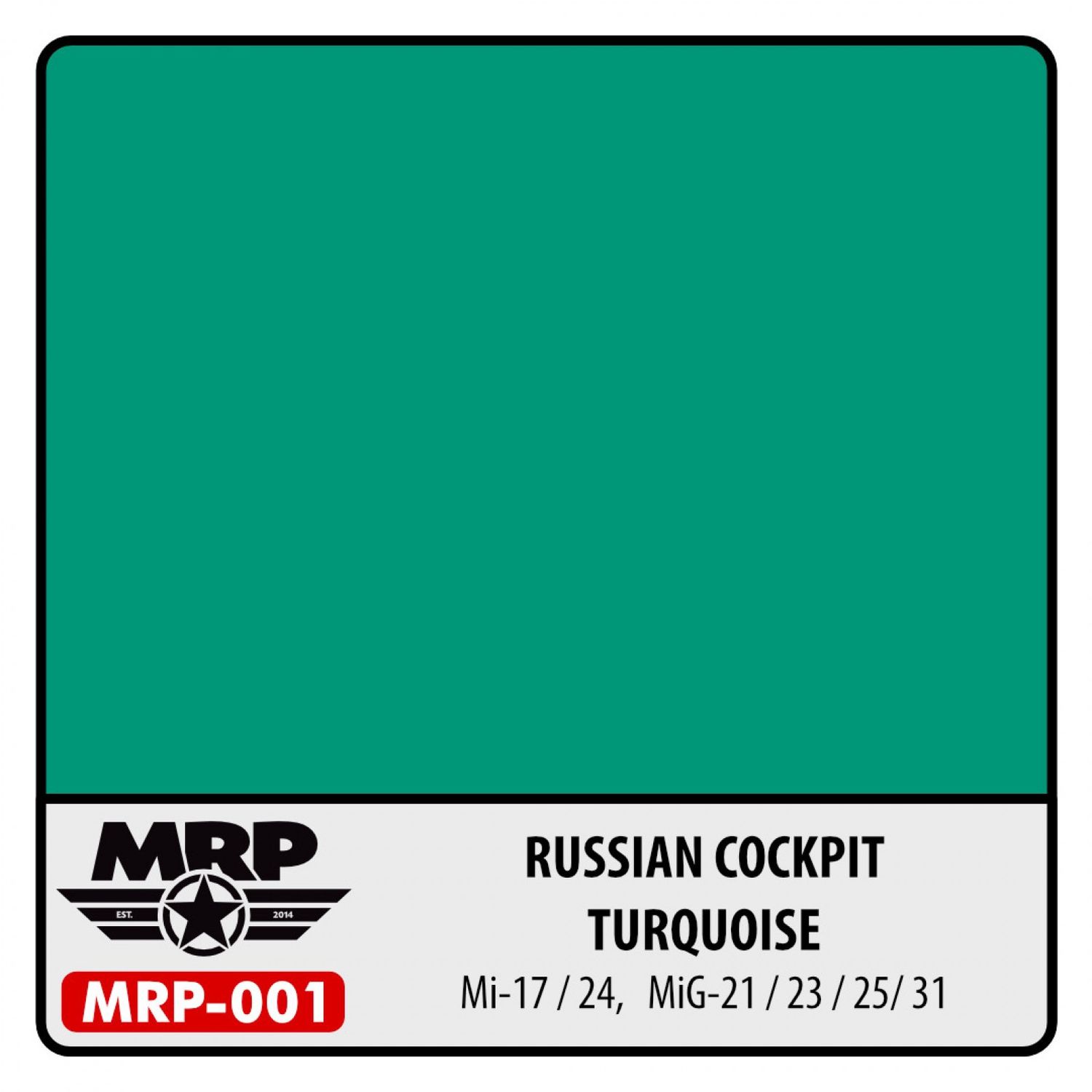 MRP-001 RUSSIA TURQUOISE COCKPIT