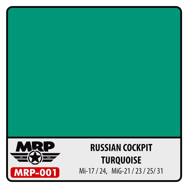 MRP-001 RUSSIA TURQUOISE COCKPIT