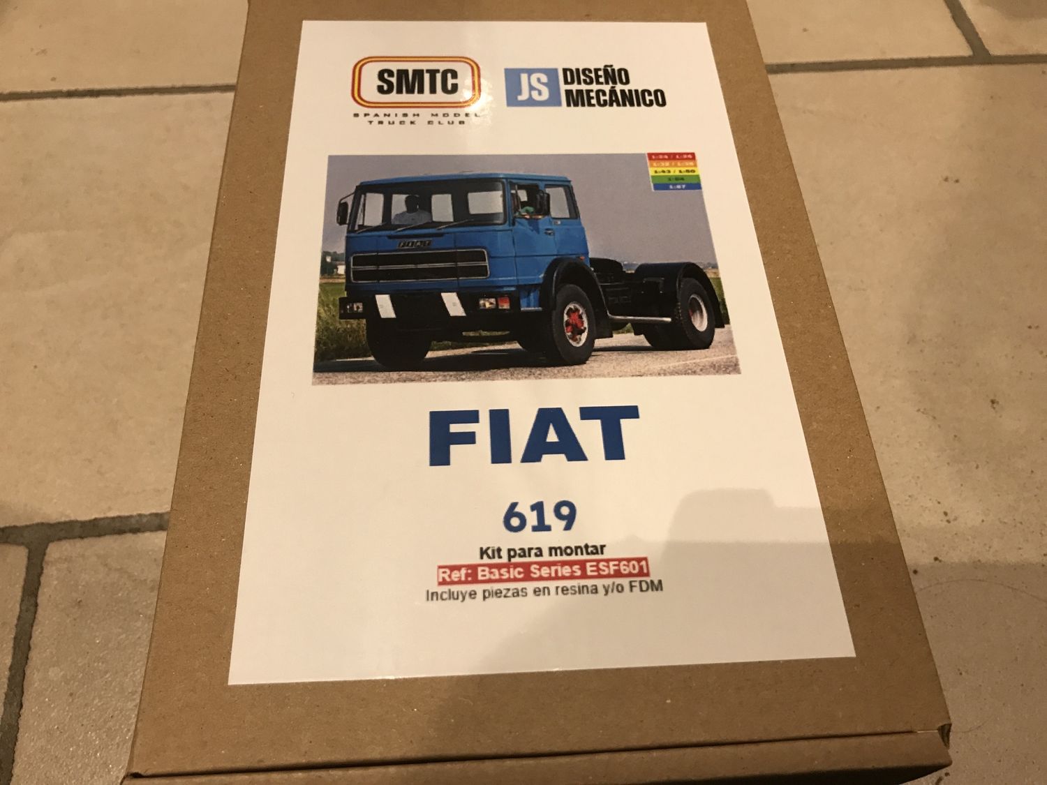 Fiat 619 cab+ acces.