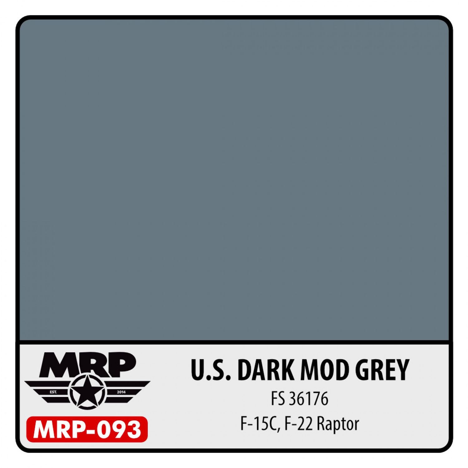 MRP-093 U.S. DARK MOD. GRAY FS36176
