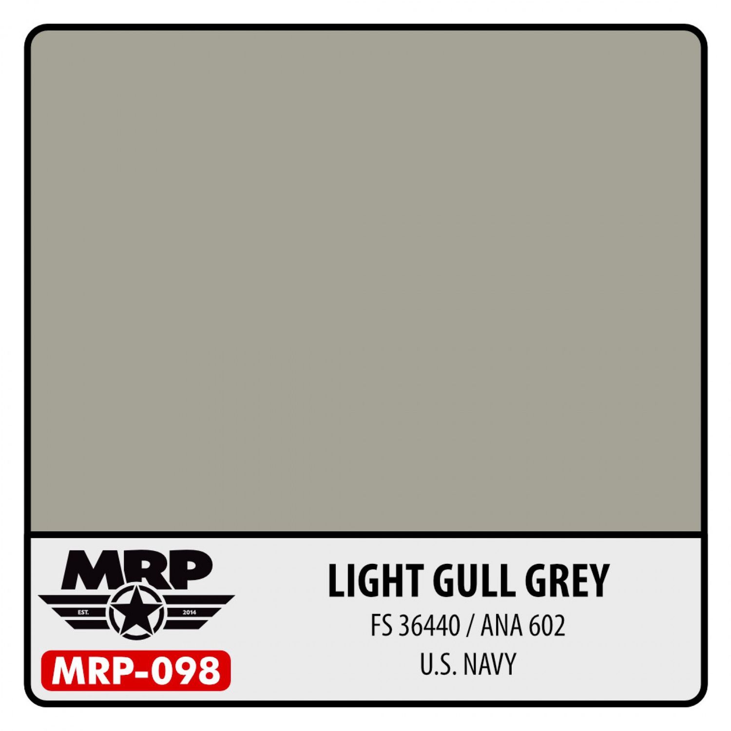 MRP-098 U.S. NAVY LIGHT GULL GREY FS36440