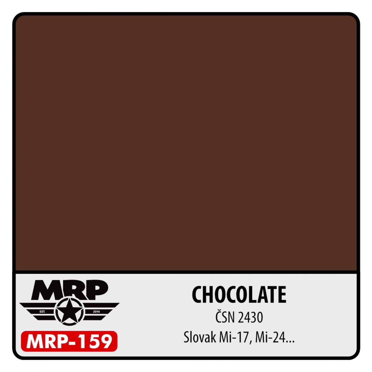 MRP-159 CHOCOLATE ČSN 2430