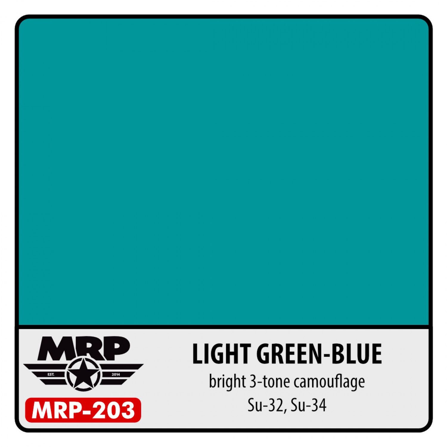 MRP-203 LIGHT GREEN - BLUE SU-34