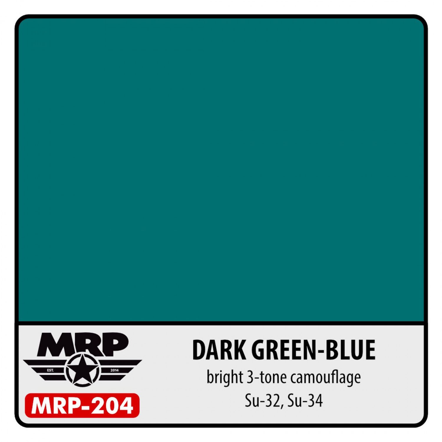 MRP-204 DARK GREEN - BLUE SU-34