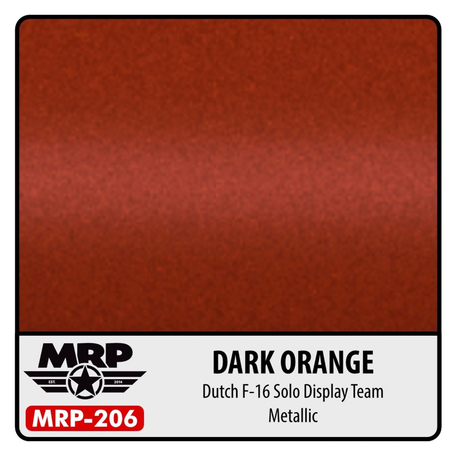 MRP-206 DARK ORANGE F-16