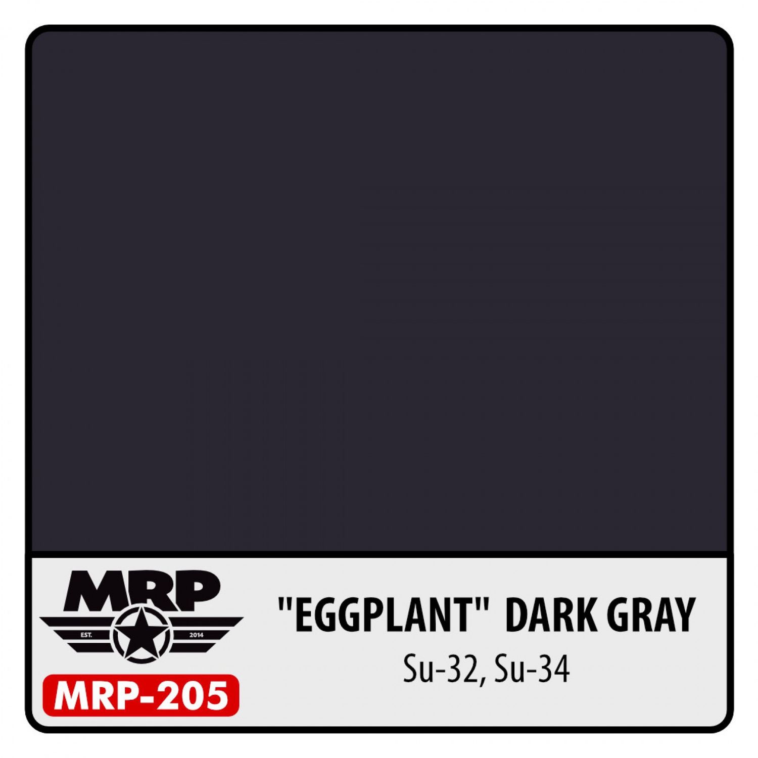 MRP-205 EGGPLANT DARK GREY - BLUE SU-34