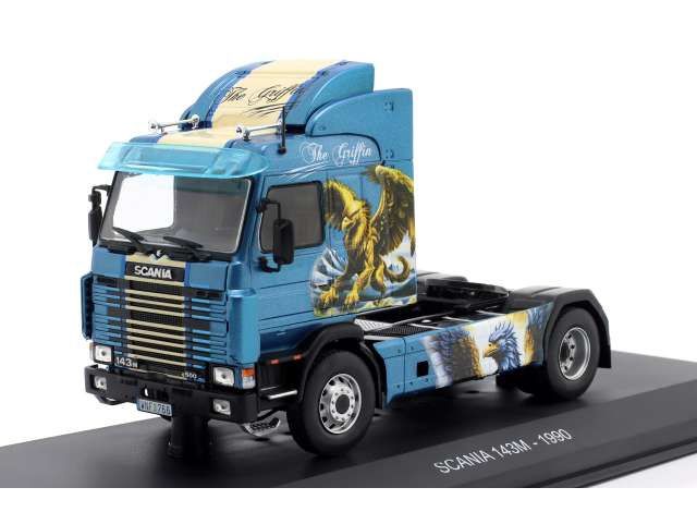 1/43 1990 Scania 143M Truck *The Griffin*, blue