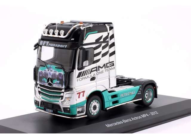 1/43 2012 Mercedes-Benz Actros MP4 Truck AMG Petronas F1 Team