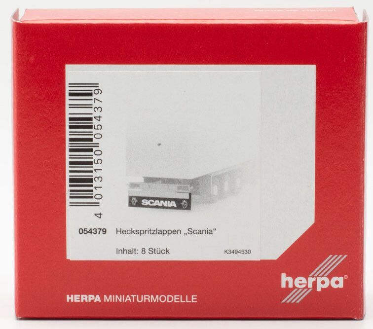 Oplegger spatlappen / Heckspritzlappen Scania (8 st.)