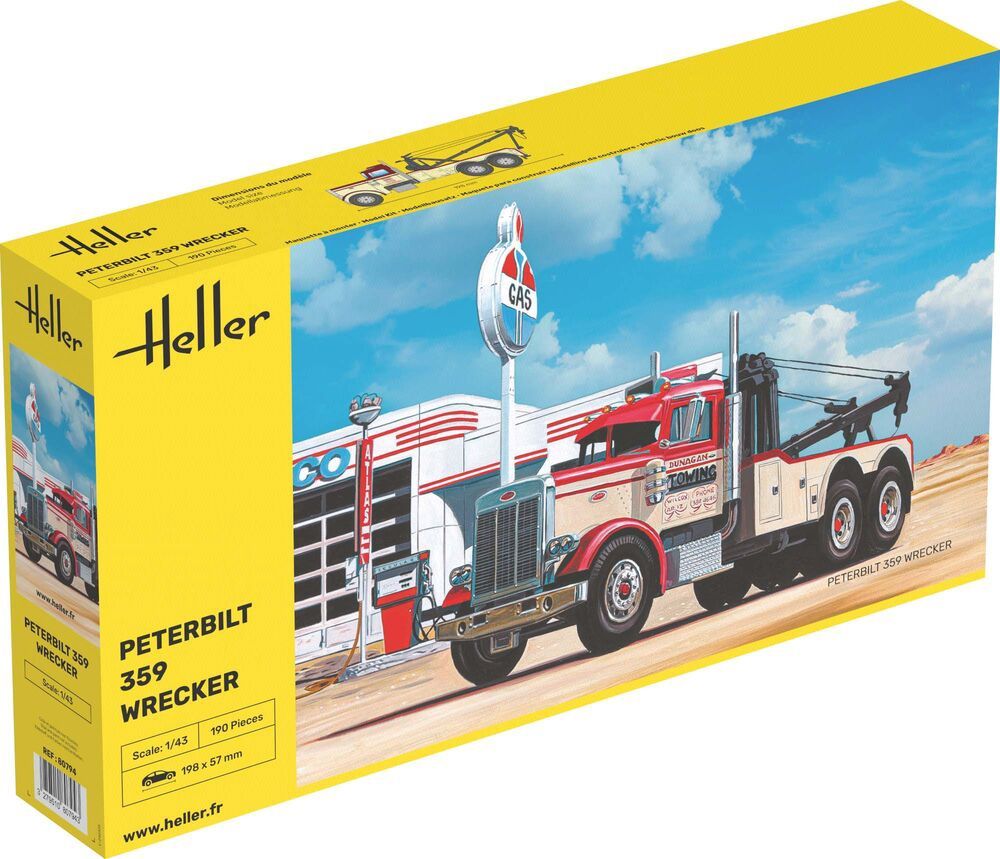 1/43 Peterbilt 359 Wrecker