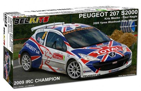 Peugeot 207 s2000 irc winner ypres 2009