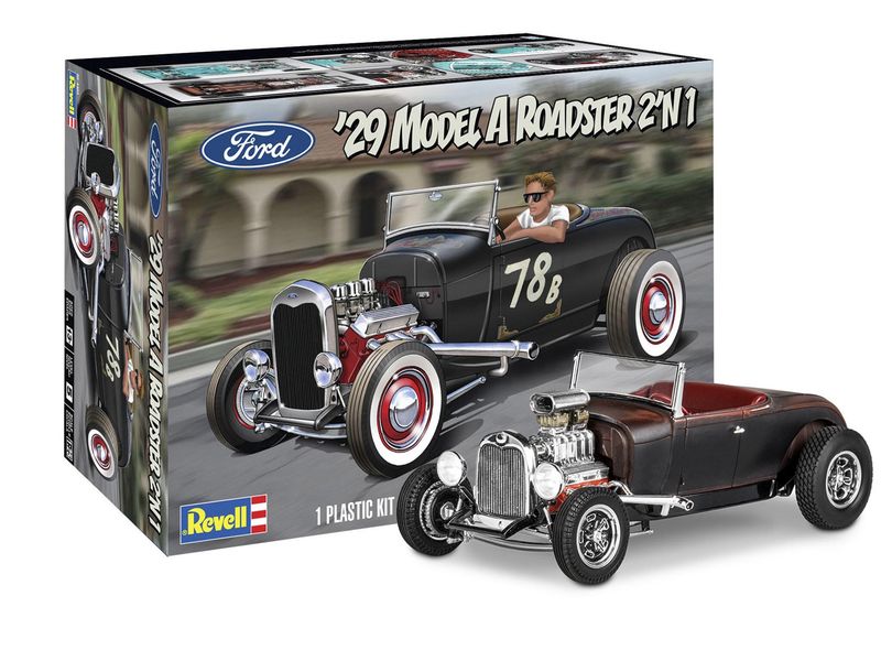 1929 Ford Model A Roadster Revell modelbouwpakket