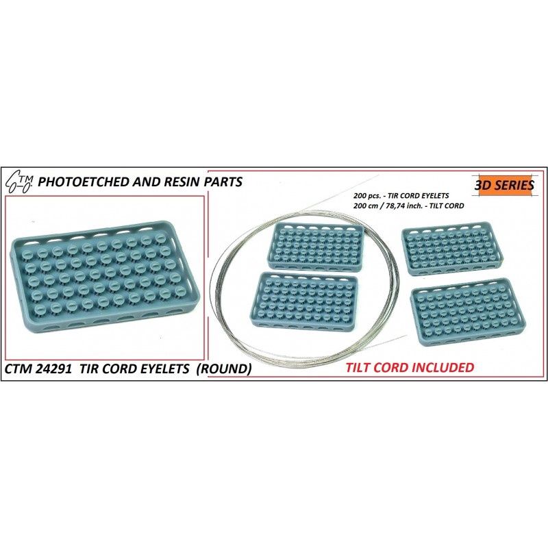 CTM 24291 TIR cord eyelets - round