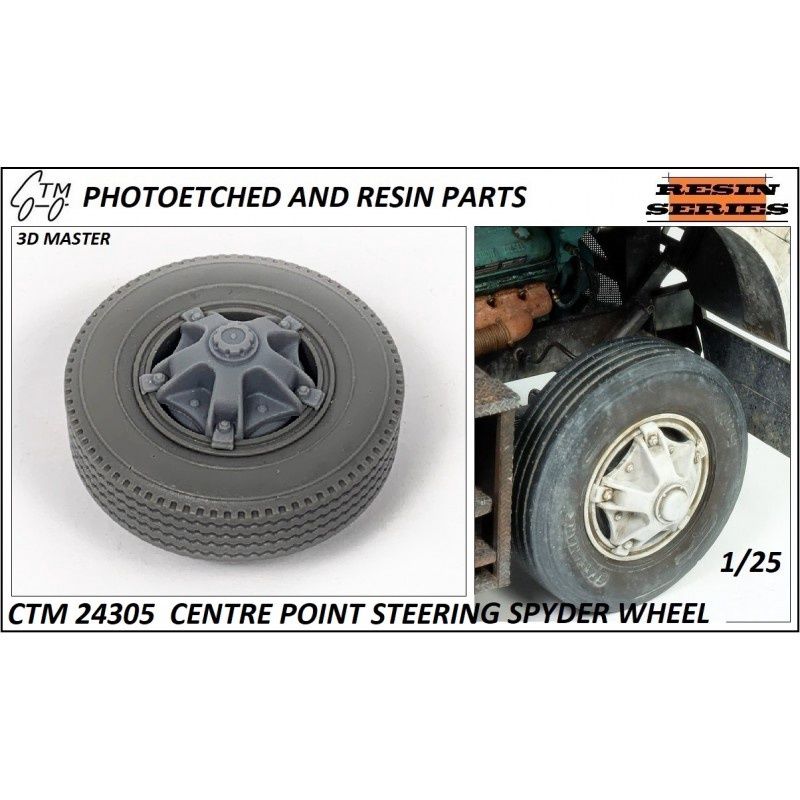 CTM 24305 Centre point steering spyder wheel