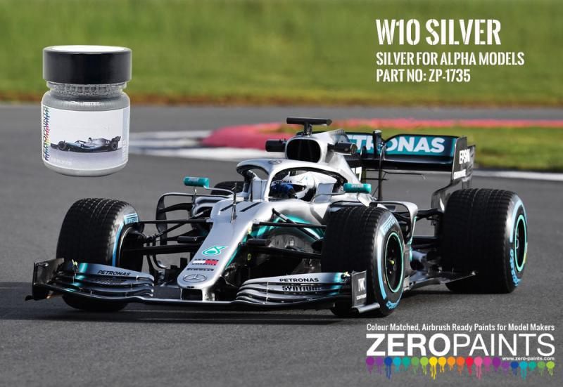 ZP1735 W10 Silver Paint 30ml
