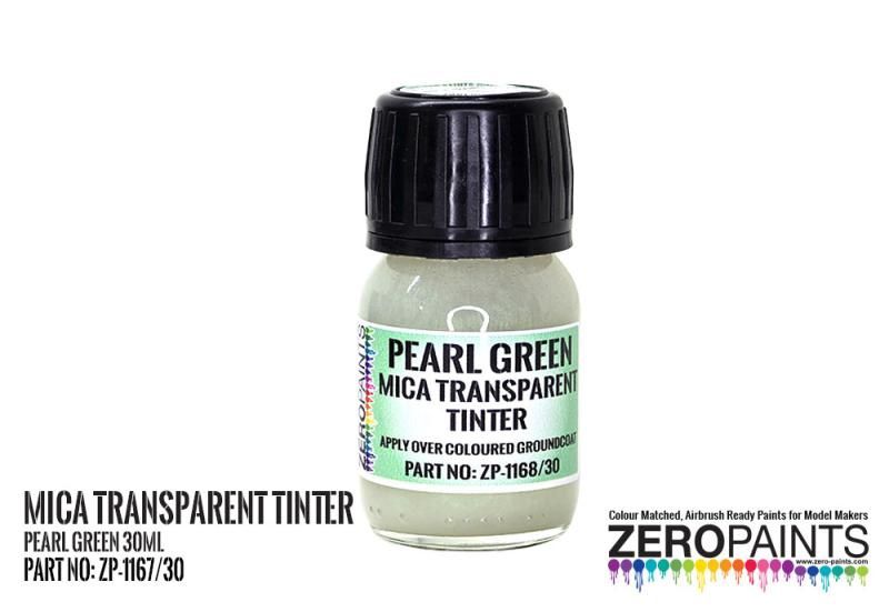 ZP1168 Mica Transparent Tinter Pearl Green 30ml