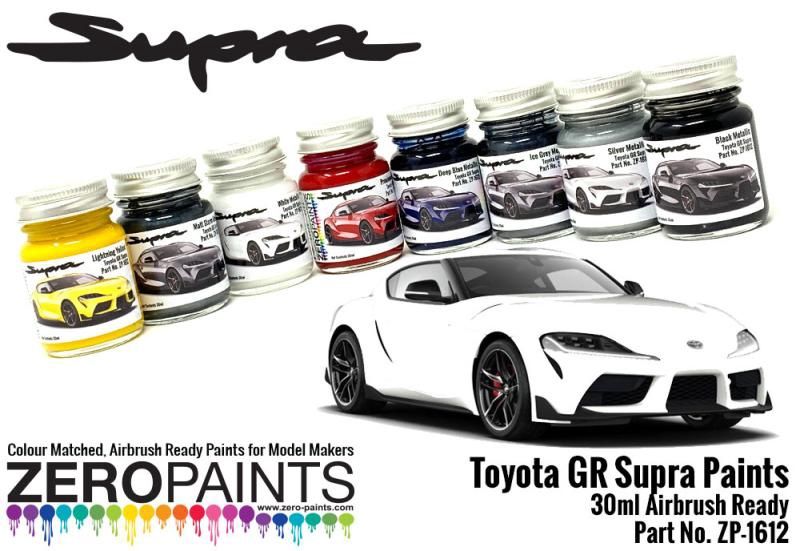 ZP1612 Toyota GR Supra White Metallic Paint 30ml