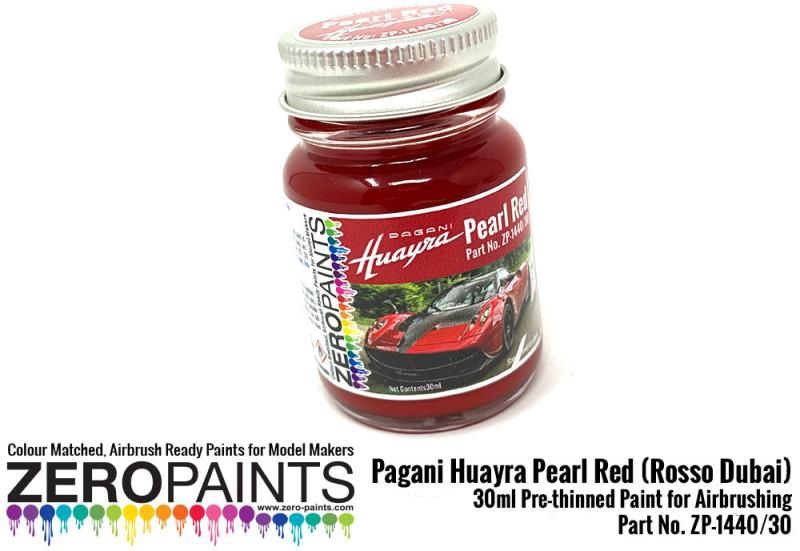 ZP1440/30 Pagani Huayra Pearl Red (Rosso Dubai) Paint 30ml