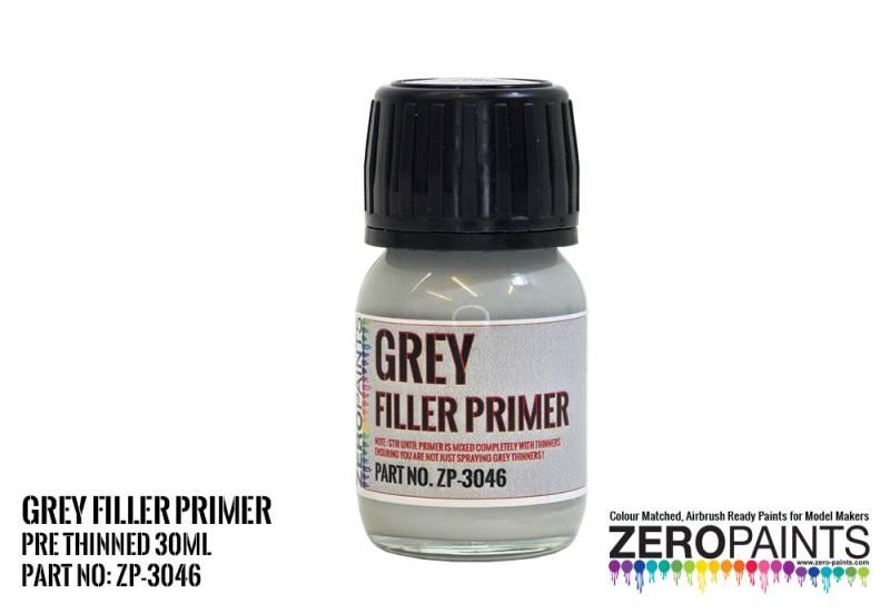 ZP3046 Airbrushing Grey Primer/Micro Filler 30ml