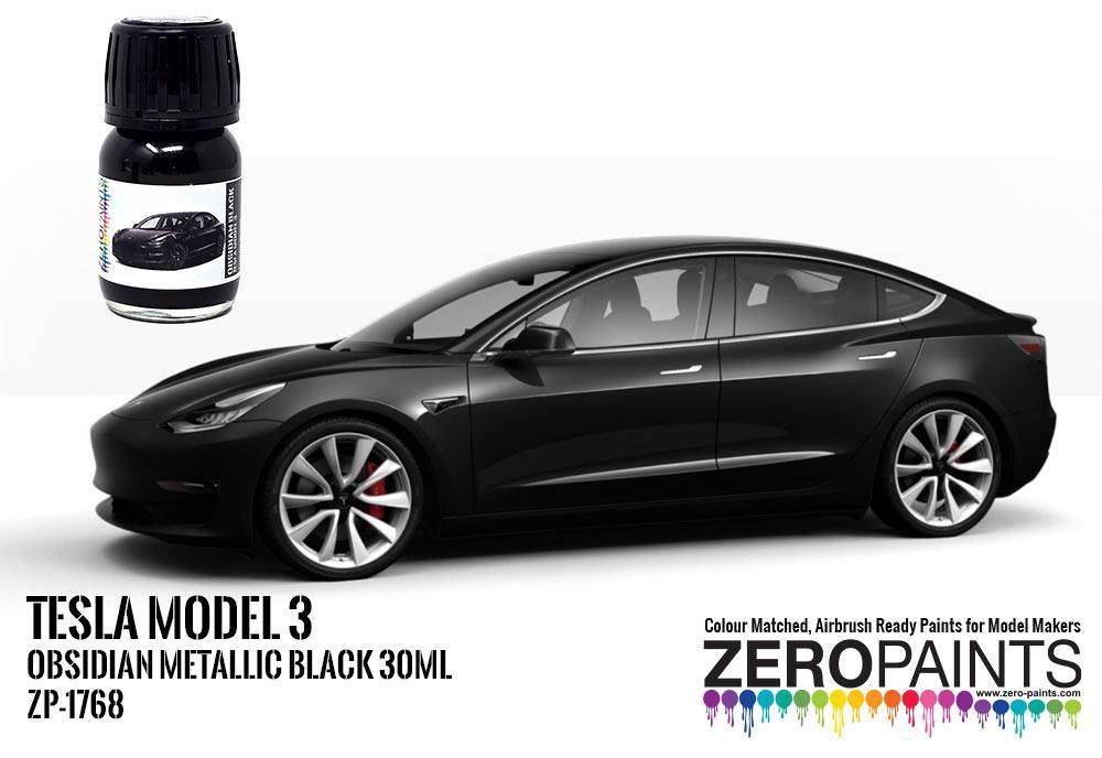 ZP1768 Tesla Paints 30ml OBSIDIAN BLACK