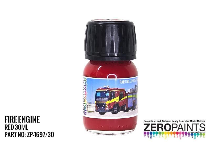 ZP1697/30 Fire &amp; Rescue (Fire Truck Red) - 30ml