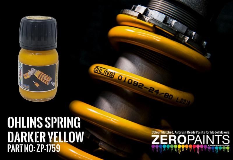 ZP1758/30 Ohlins Spring Darker Yellow Paint 30ml
