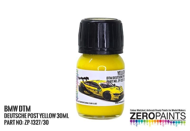 ZP1327/30 BMW DTM Deutsche Post Yellow Paint - 30ml
