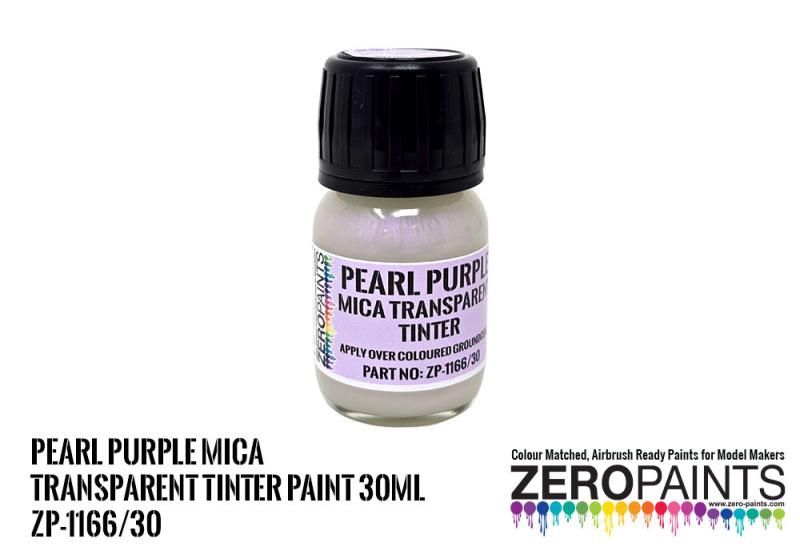 ZP1166 Mica Transparent Tinter Pearl Purple 30ml