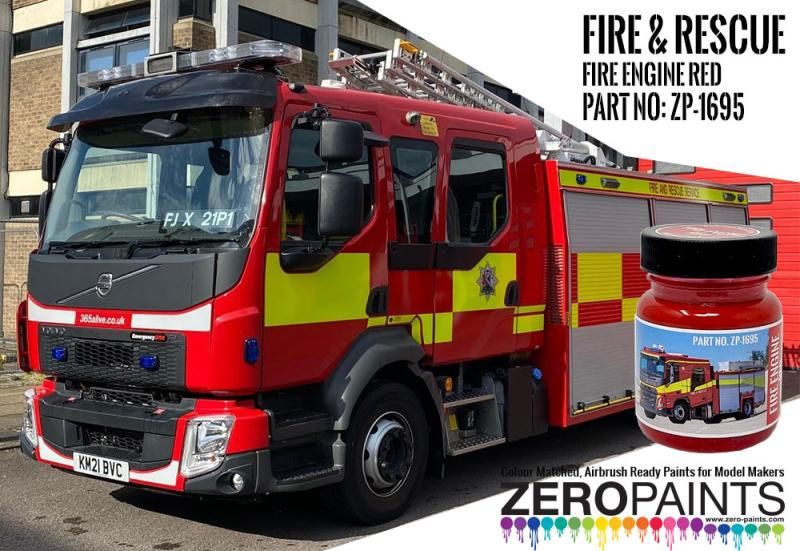 ZP1697/60 Fire Engine Red