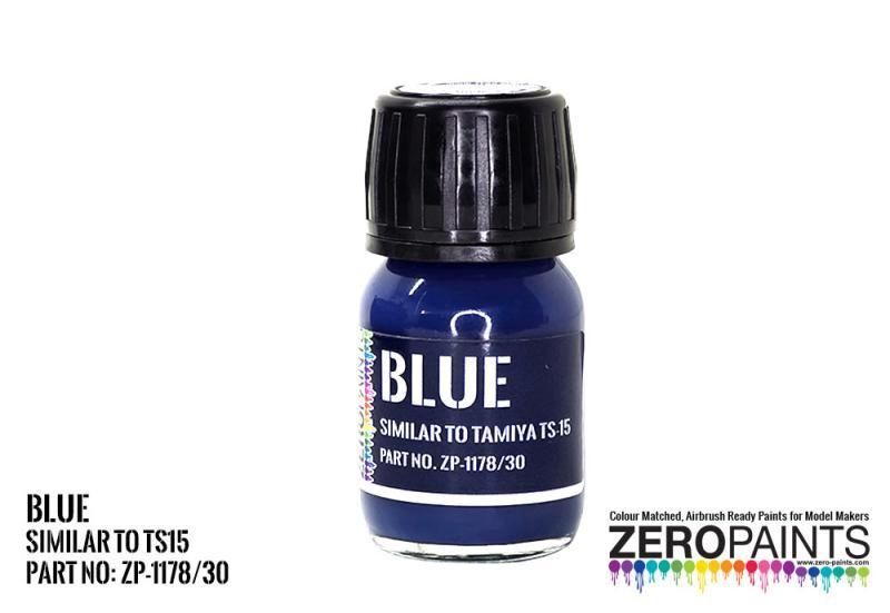 ZP1178/30 Blue Paint (Similar to TS15) 30ml (Solid)