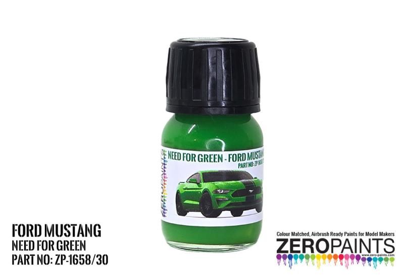 ZP1658/30 Ford Mustang - Need for Green Paint 30ml