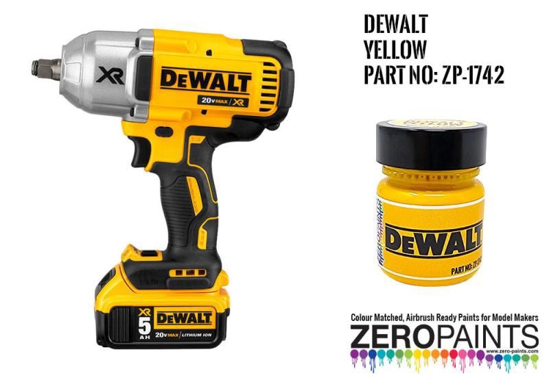 ZP1742 Dewalt Yellow Paint 30ml