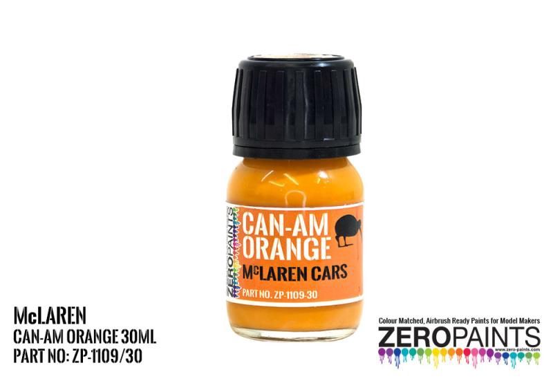 ZP1109/30 Can-Am Mclaren Orange Paint - 30ml (M8D)