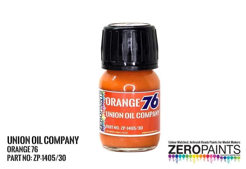 ZP1405/30 Union Oil 76 Orange Paint 30ml