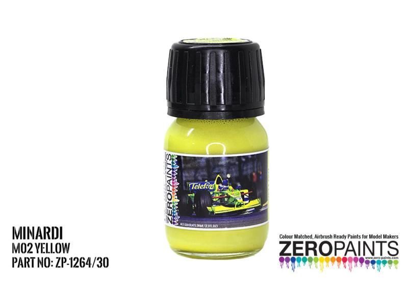 ZP1264 Minardi M02 Yellow Paint 30ml