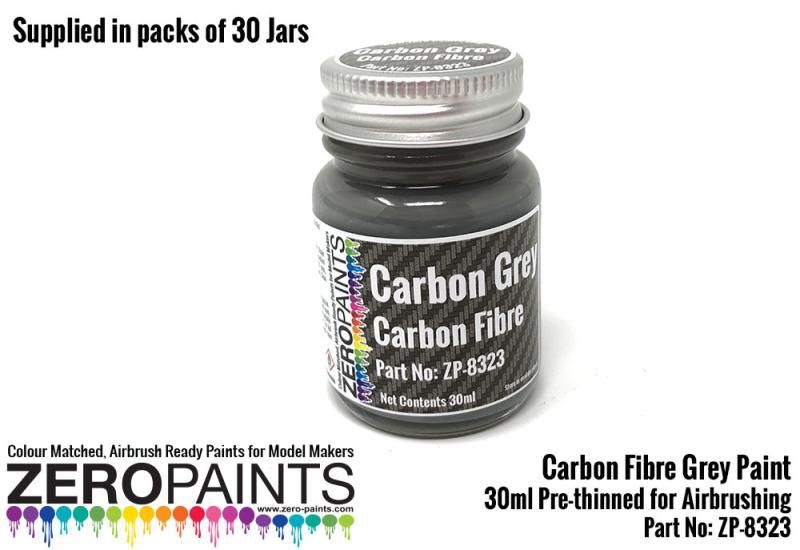ZP1323 30ml Carbon Grey (Carbon Fibre Grey) Paint