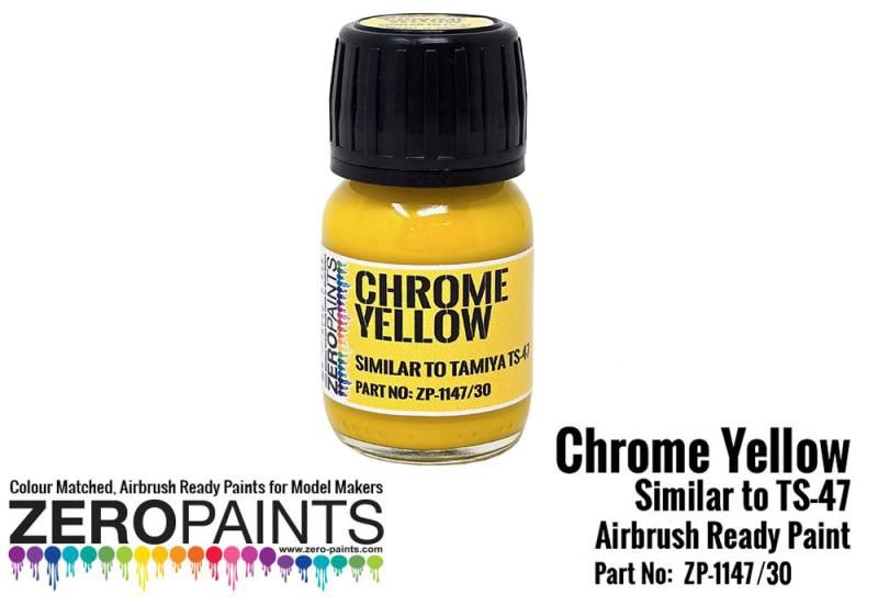 ZP1147/30 Chrome Yellow Paint (Similar to TS47) 30ml