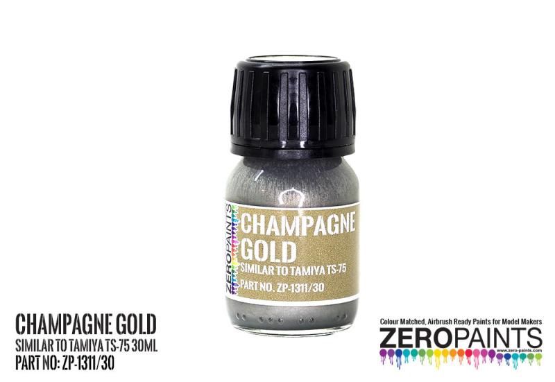 ZP1311/30 Champagne Gold Paint - Similar to TS75 30ml