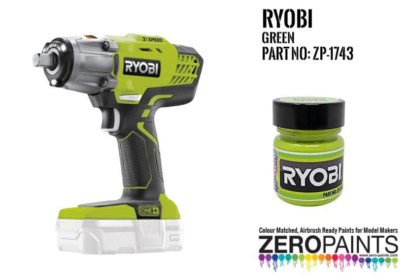 ZP1743 Ryobi Green Paint 30ml