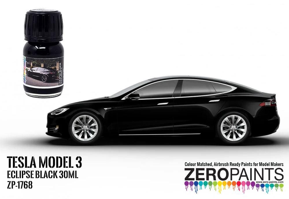 ZP1768 Tesla Paints 30ml ECLIPSE BLACK